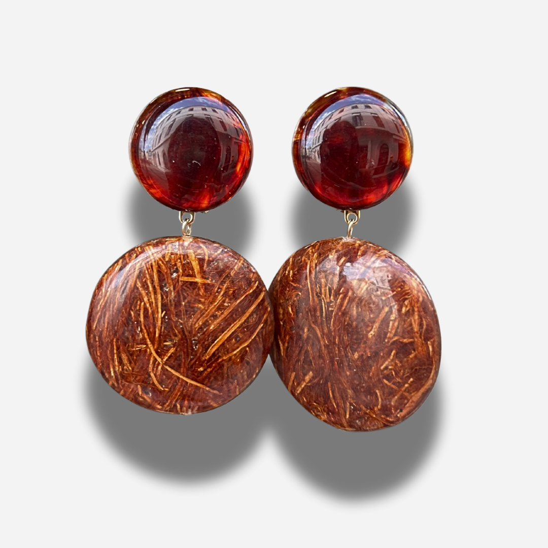 BOUCLES D'OREILLES - NATURAL