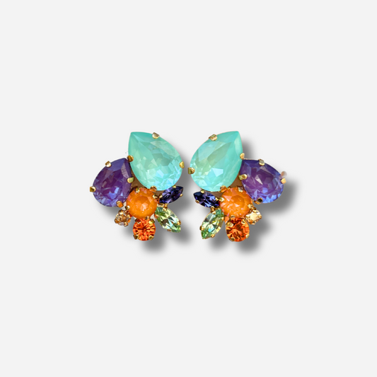 BOUCLES D'OREILLES - SEPTIA RAINBOW