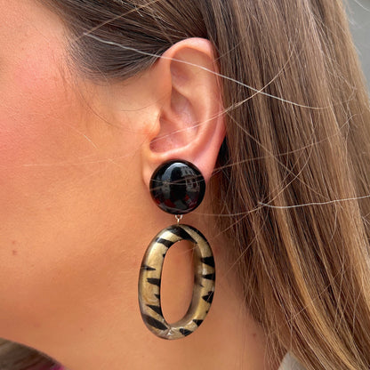 BOUCLES D'OREILLES - TIGER