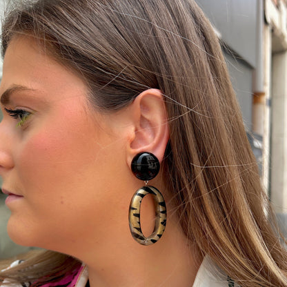BOUCLES D'OREILLES - TIGER