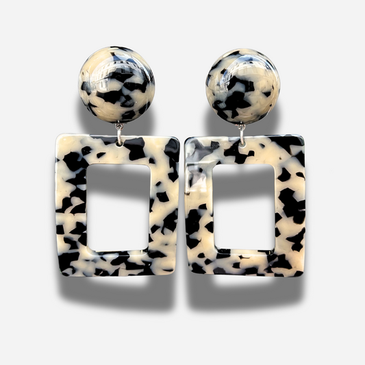 BOUCLES D'OREILLES - TURTOISE