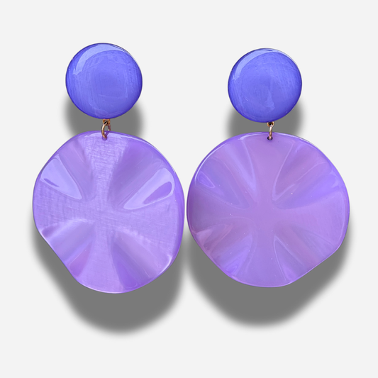 BOUCLES D'OREILLES - VÉNUS VIOLET