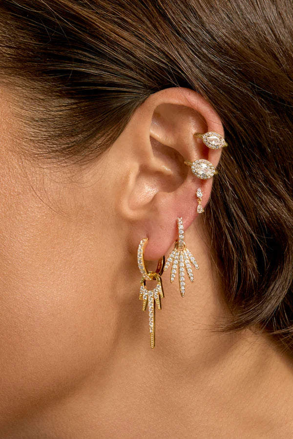 Boucles d'oreilles Fire Mya Bay