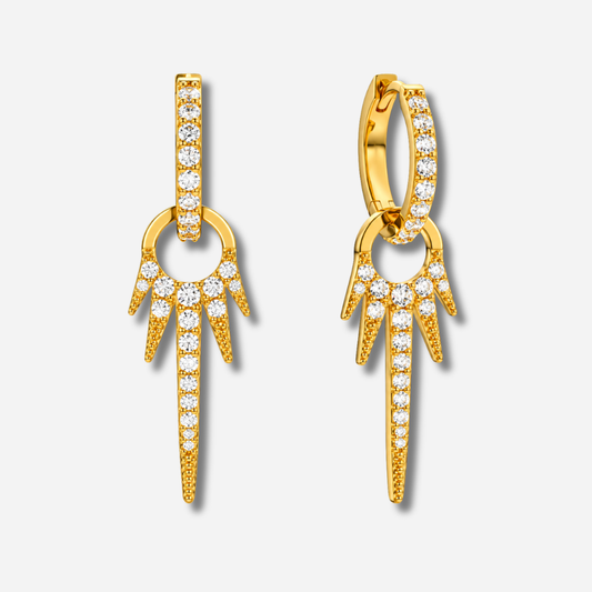 Boucles d'oreilles Fire Mya Bay
