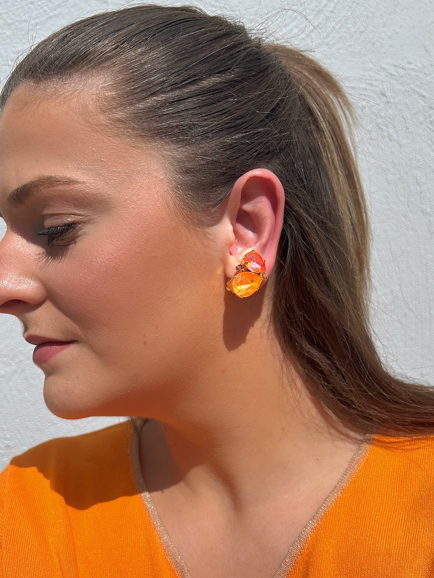 Boucles orange mangue Crézus Divinity Sète