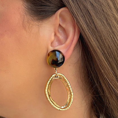 BOUCLES D'OREILLES - MAYA ÉCAILLE DE TOKYO