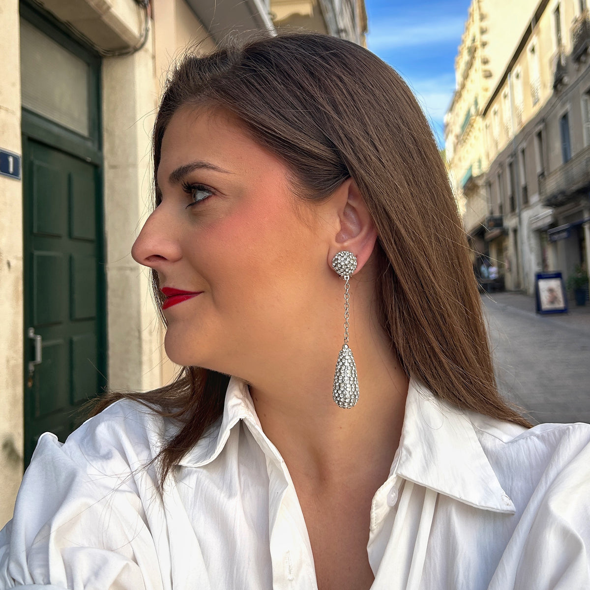 Boucles d’oreilles Brinco Silver Francine Bramli Paris
