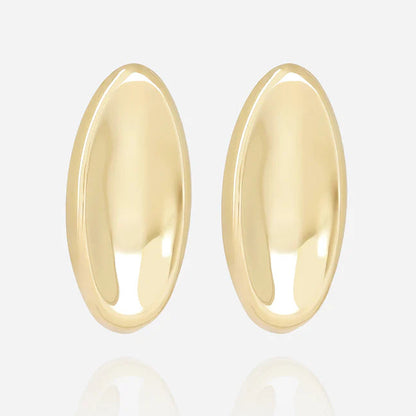Boucles d’oreilles Orane ZAG en acier inoxydable doré ou argenté