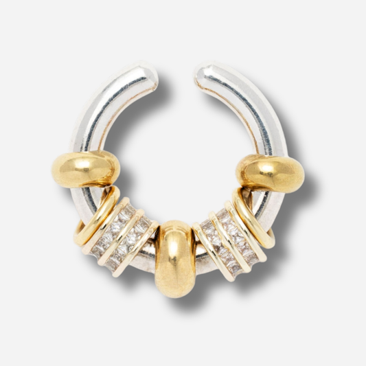 Boucles d’oreilles Sigal Earcuff Āmena en argent – bijou femme design contemporain