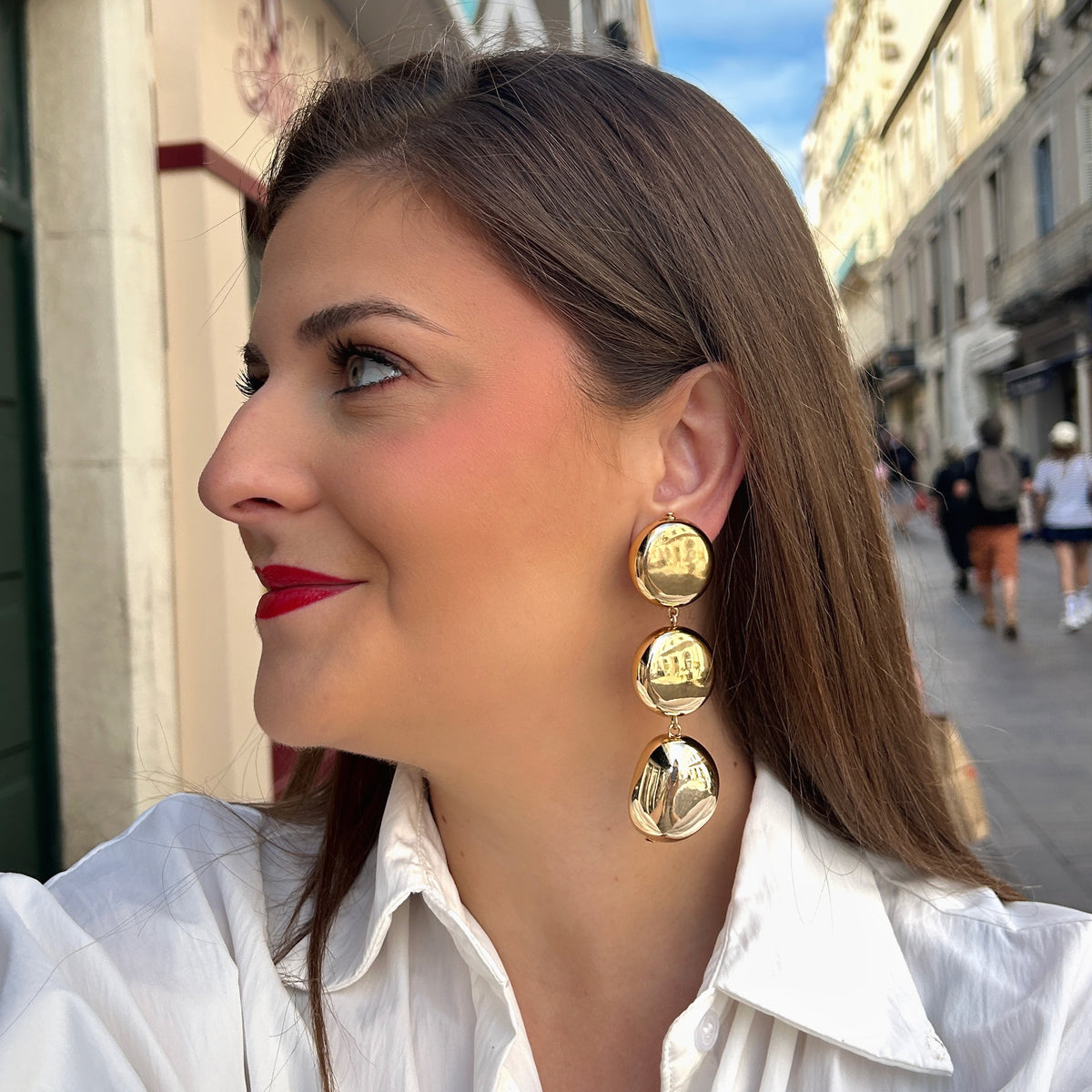 Boucles d’oreilles Sumac Gold Francine Bramli Paris
