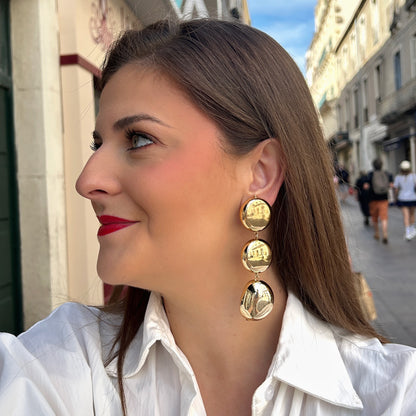 Boucles d’oreilles Sumac Gold Francine Bramli Paris
