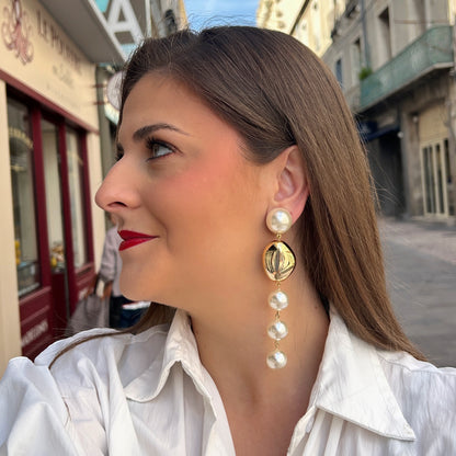 Boucles d’oreilles Suzetta Perles Francine Bramli Paris
