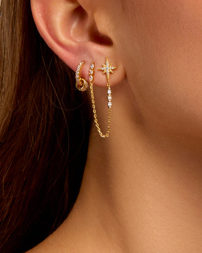 Boucles Rock Delhi Mya Bay portées en accumulation