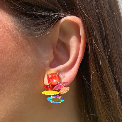 Boucles colorées femme tendance Crézus