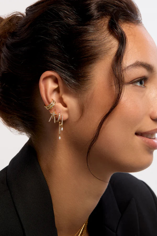 Boucles Waterfall Mya Bay portées en accumulation