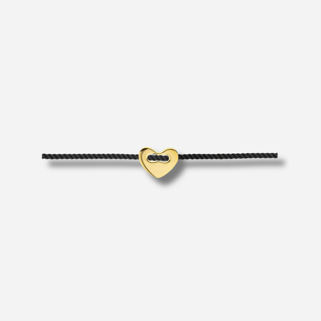 Bracelet Black Corazon Mya Bay porté en accumulation