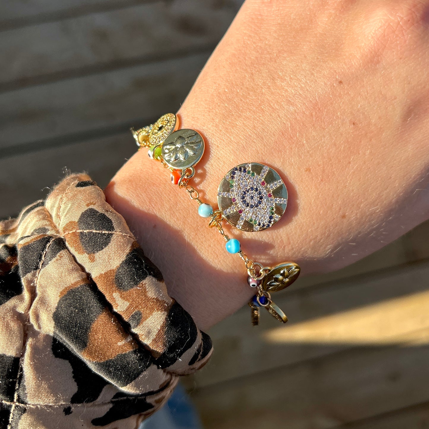 BRACELET - CHARMS OEIL