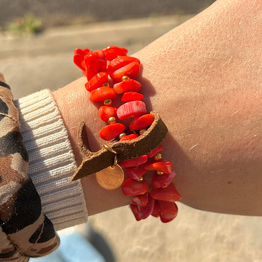 BRACELET - CORAIL SAUVAGE