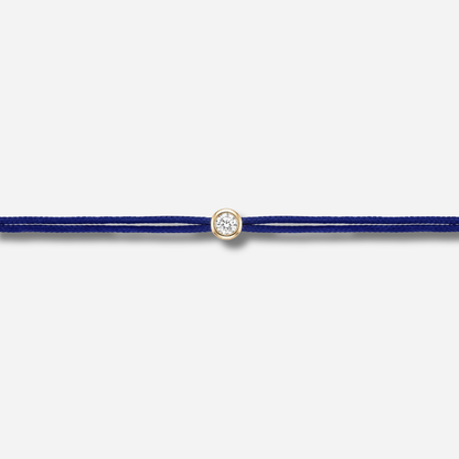 BRACELET - THE CUTY 0.05CT BLEU MARINE
