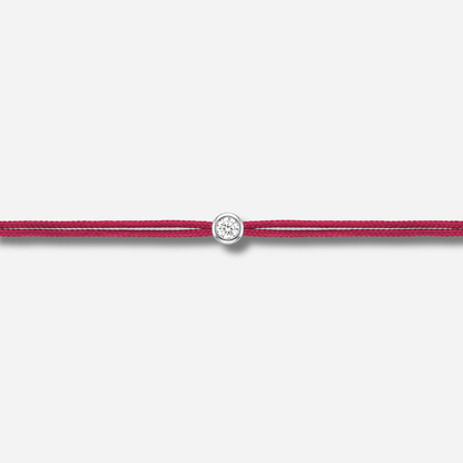 BRACELET - THE CUTY 0.05CT BORDEAUX