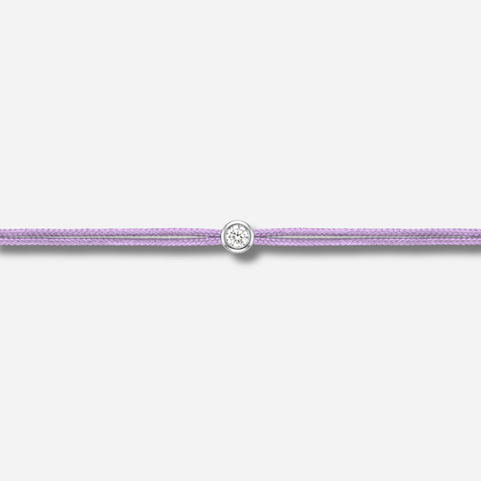 BRACELET - THE CUTY 0.05CT LILA