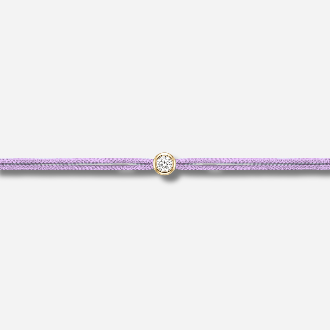 BRACELET - THE CUTY 0.05CT LILA