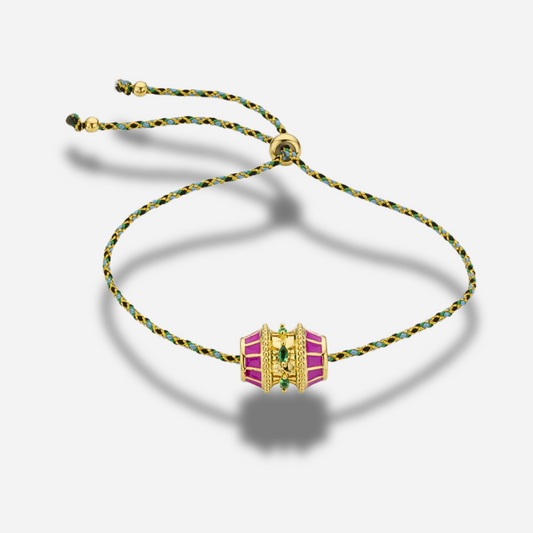 bracelet-fuschia-talisman-mya-bay