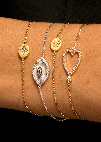 Bracelet Star Lover Mya Bay porté en accumulation