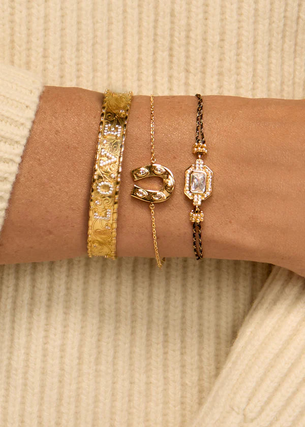 Bracelet Texas Horseshoe Mya Bay porté au poignet