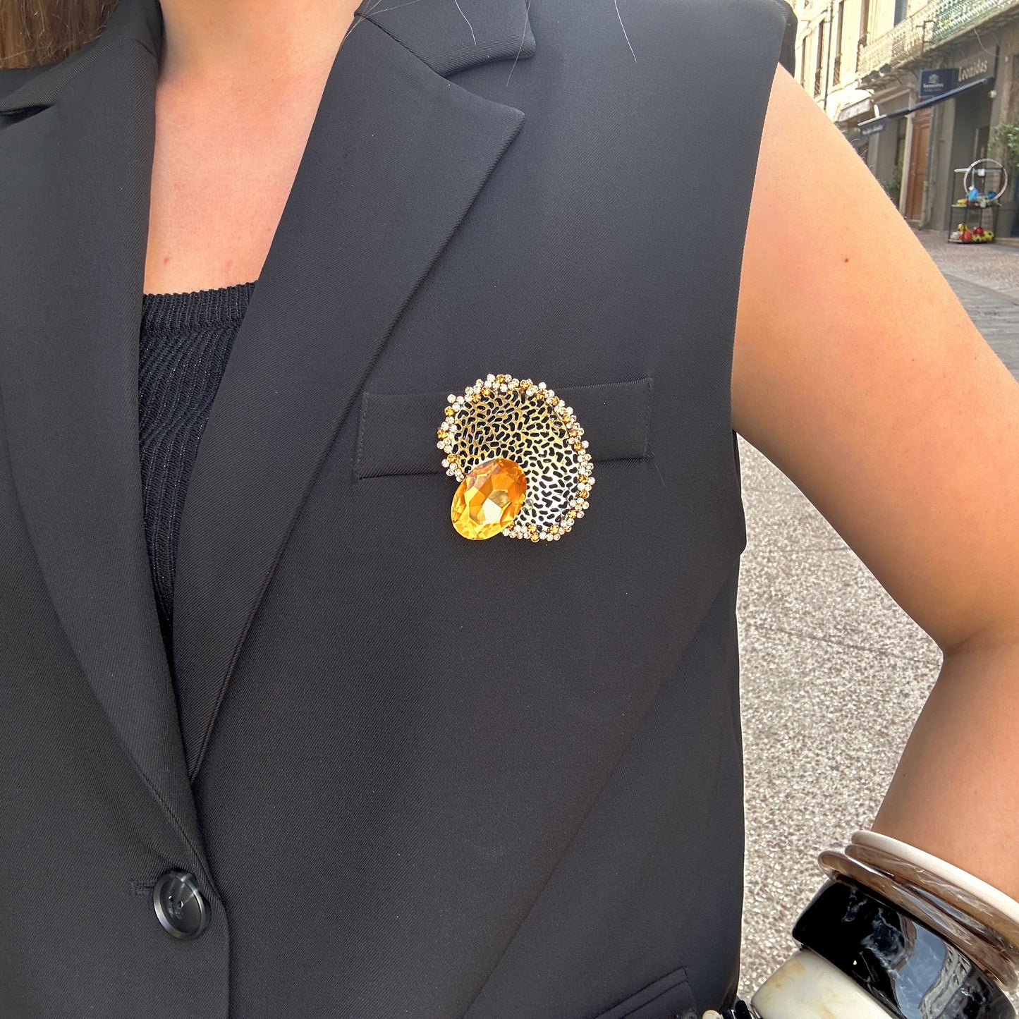 broche-ovale-orange-divinity-sete