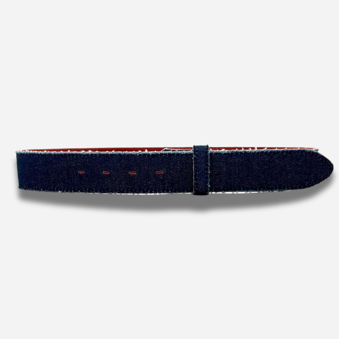 Ceinture Yolète en jean compatible boucles interchangeables