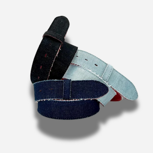 Ceinture interchangeable Yolète en jean pour ceinture femme