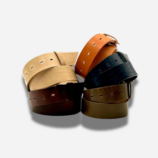 Ceinture interchangeable Yolète Preto en cuir pour femme