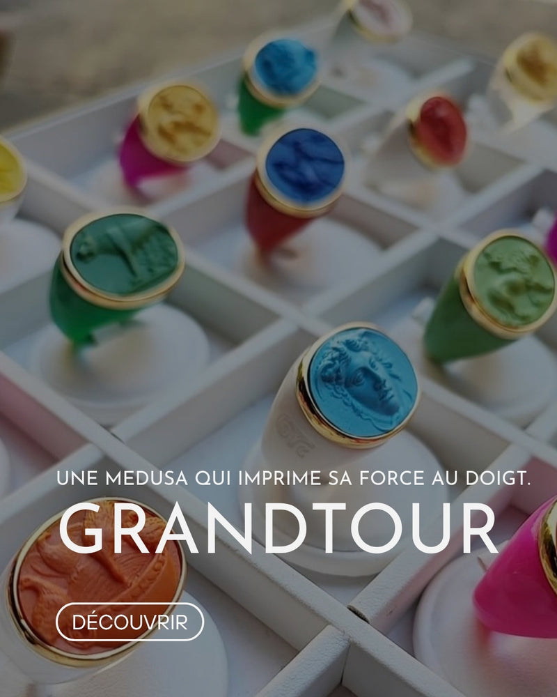 collection bagues grandtour medusa divinity sete