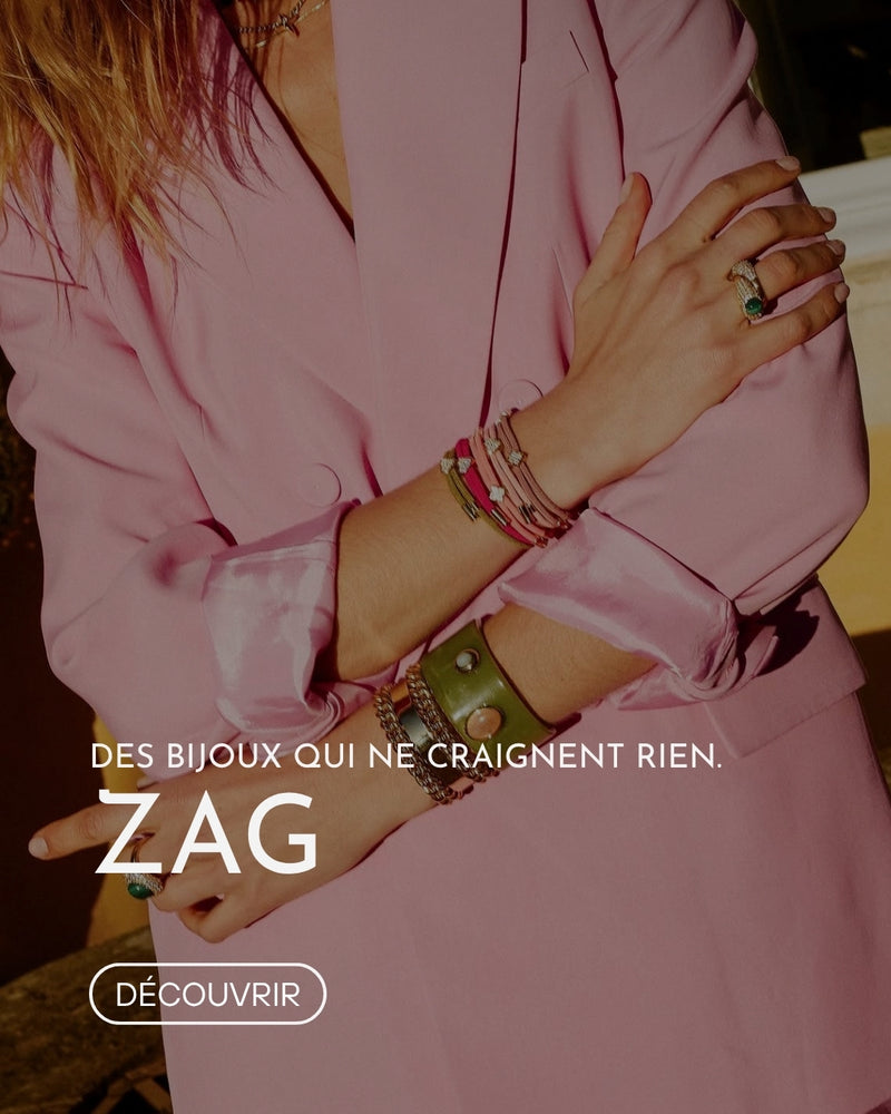 collection bijoux zag acier inoxydable 316L divinity sete