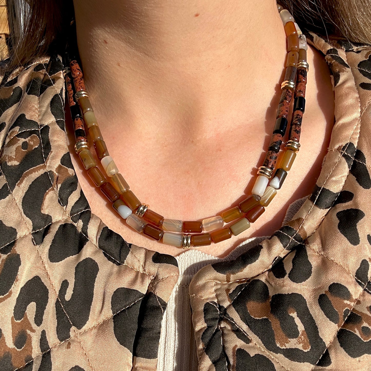 COLLIER - AMBRE SAUVAGE