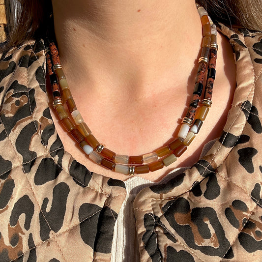 COLLIER - AMBRE SAUVAGE