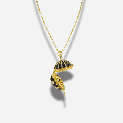 COLLIER - BLACK SHINY PROTECTION