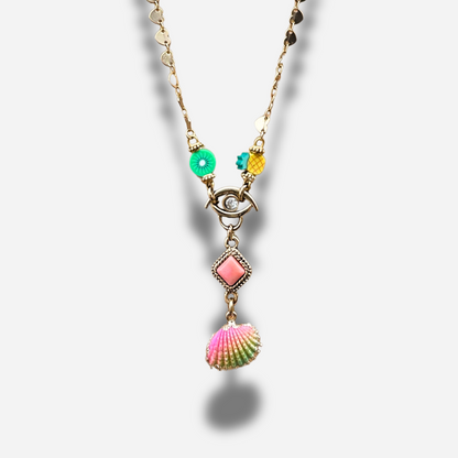 COLLIER - CHARMS TROPICAL