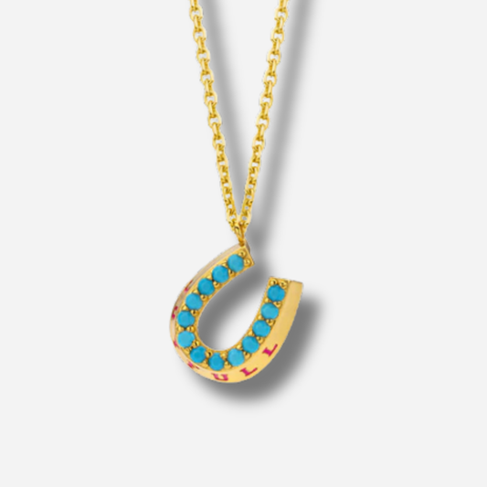 Collier fer à cheval turquoise Mya Bay
