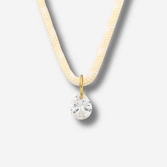 Collier Butter Pear Mya Bay cordon crème