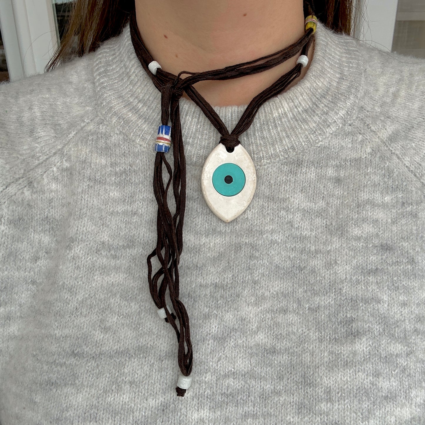 COLLIER - OEIL ACQUADILA