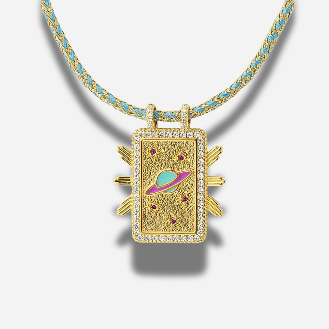 Collier Saturn Bohème Mya Bay