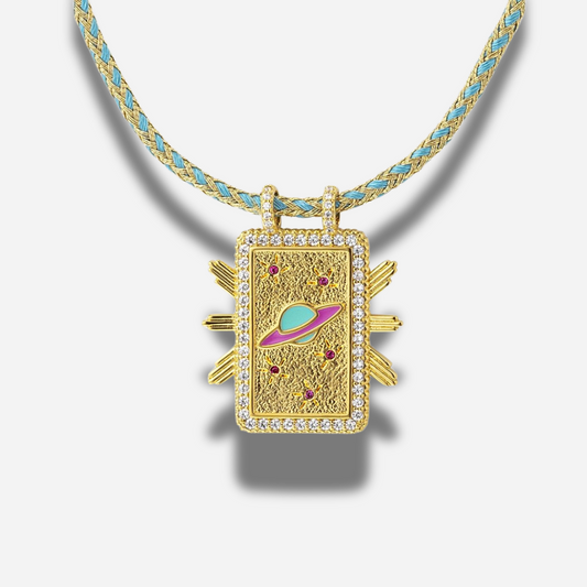 Collier Saturn Bohème Mya Bay