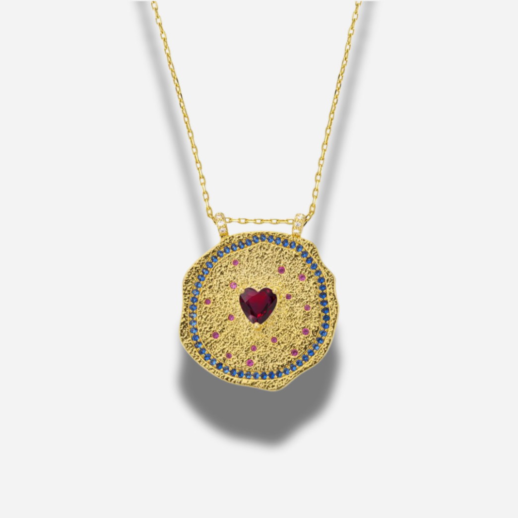 collier-ruby-heart-medaille-mya-bay