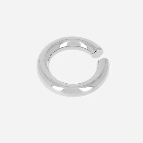 Ear Cuff Carly ZAG en acier inoxydable doré ou argenté sans piercing