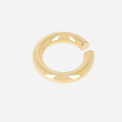 Ear Cuff Carly ZAG en acier inoxydable doré ou argenté sans piercing