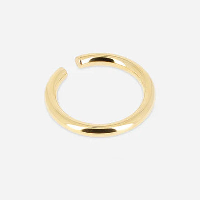 Ear Cuff Cersei ZAG doré fin en acier inoxydable sans piercing