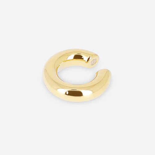 Ear Cuff Lyrides ZAG en acier inoxydable doré ou argenté sans piercing