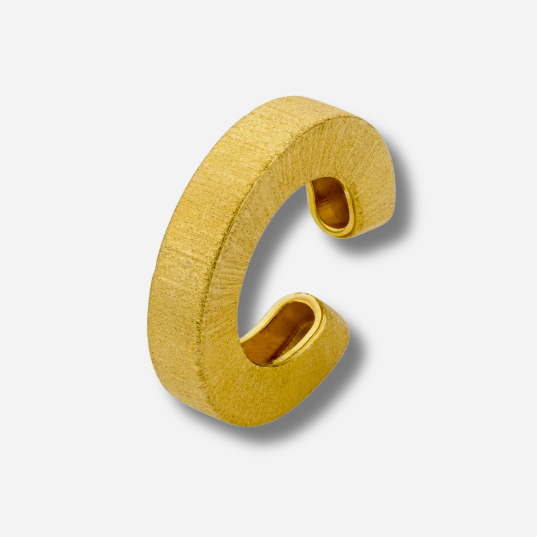 Earcuff Excess Gold MYA BAY manchette d’oreille dorée sans perçage
